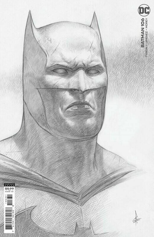 BATMAN #106 INC 1:25 FEDERICI CARD STOCK
DC COMICS
(3rd March 2021)