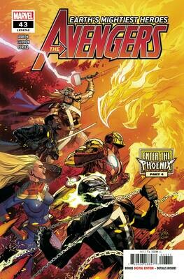 AVENGERS #43 MARVEL COMICS (3rd March 2021)