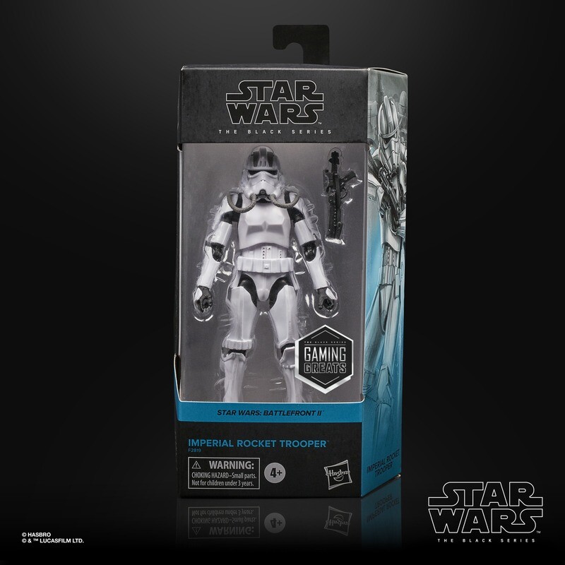 Star Wars Black Series 6" Gaming Greats Battlefront II Rocket Trooper (EXCLUSIVE)