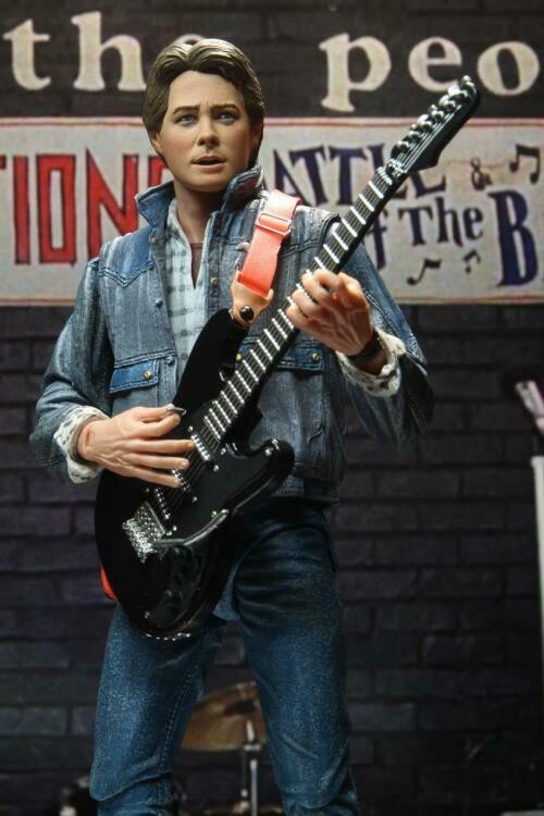 NECA 7" Scale Back To The Future 1985 Guitar Audition - Ultimate Marty McFly