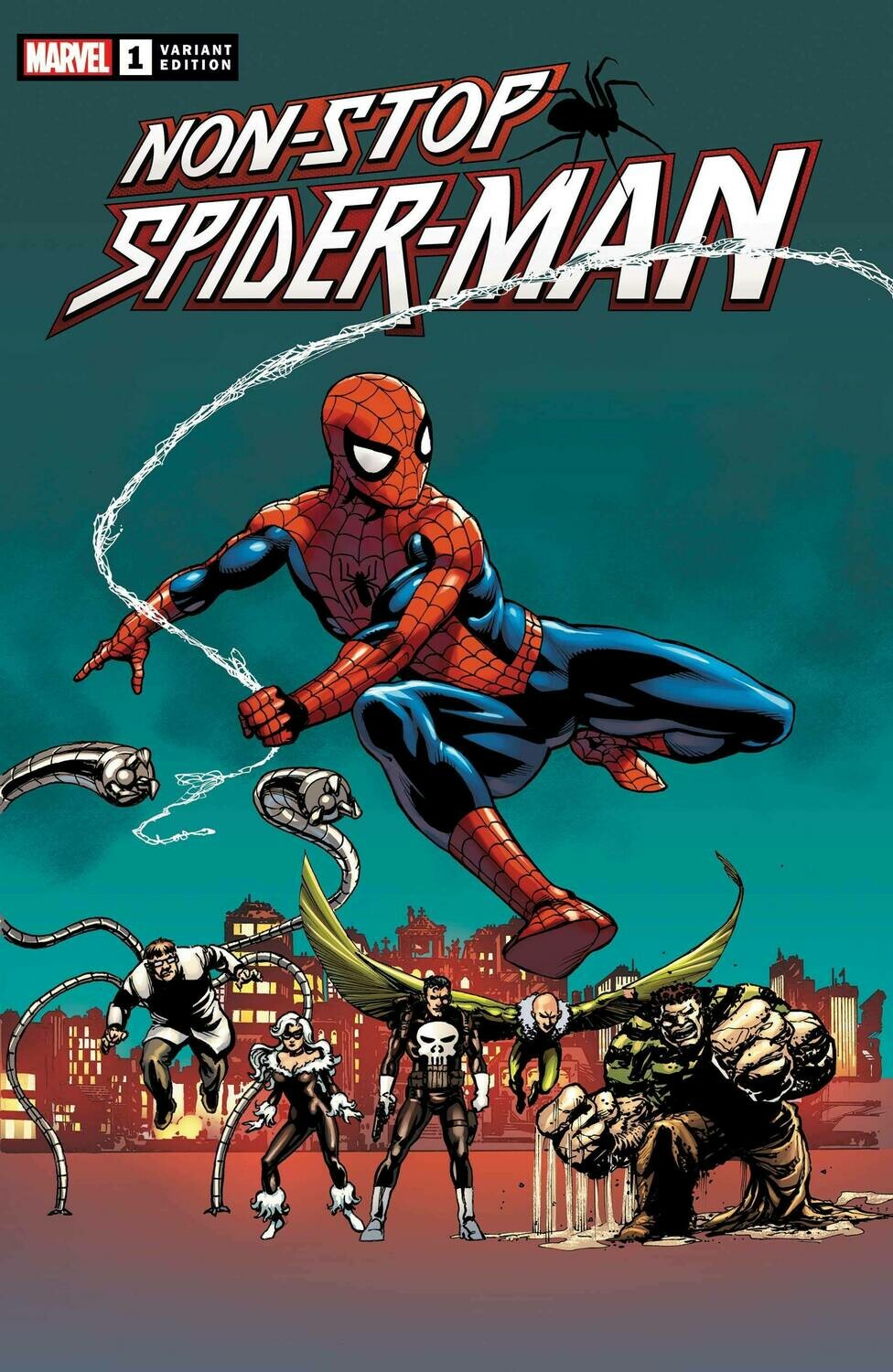 NON-STOP SPIDER-MAN #1 LAROQUE VAR
MARVEL COMICS
(10th March 2021)