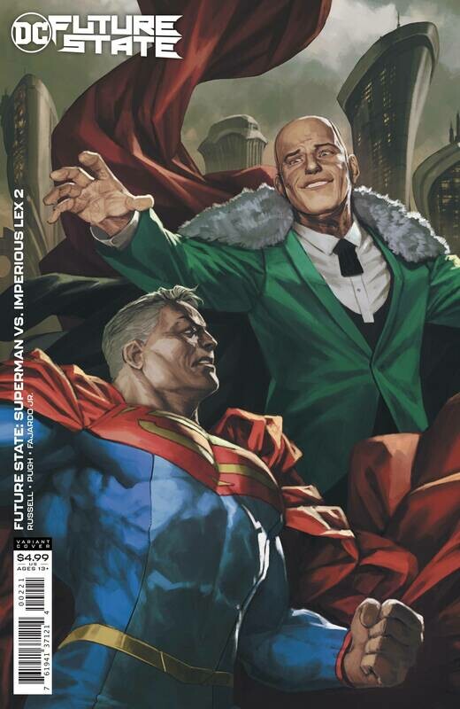 FUTURE STATE SUPERMAN VS IMPERIOUS LEX #2 CARDSTOCK VAR ED
DC COMICS
(10th March 2021)