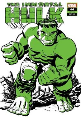 IMMORTAL HULK #44 MICHAEL CHO HULK TWO-TONE VAR
MARVEL COMICS
(10th March 2021)