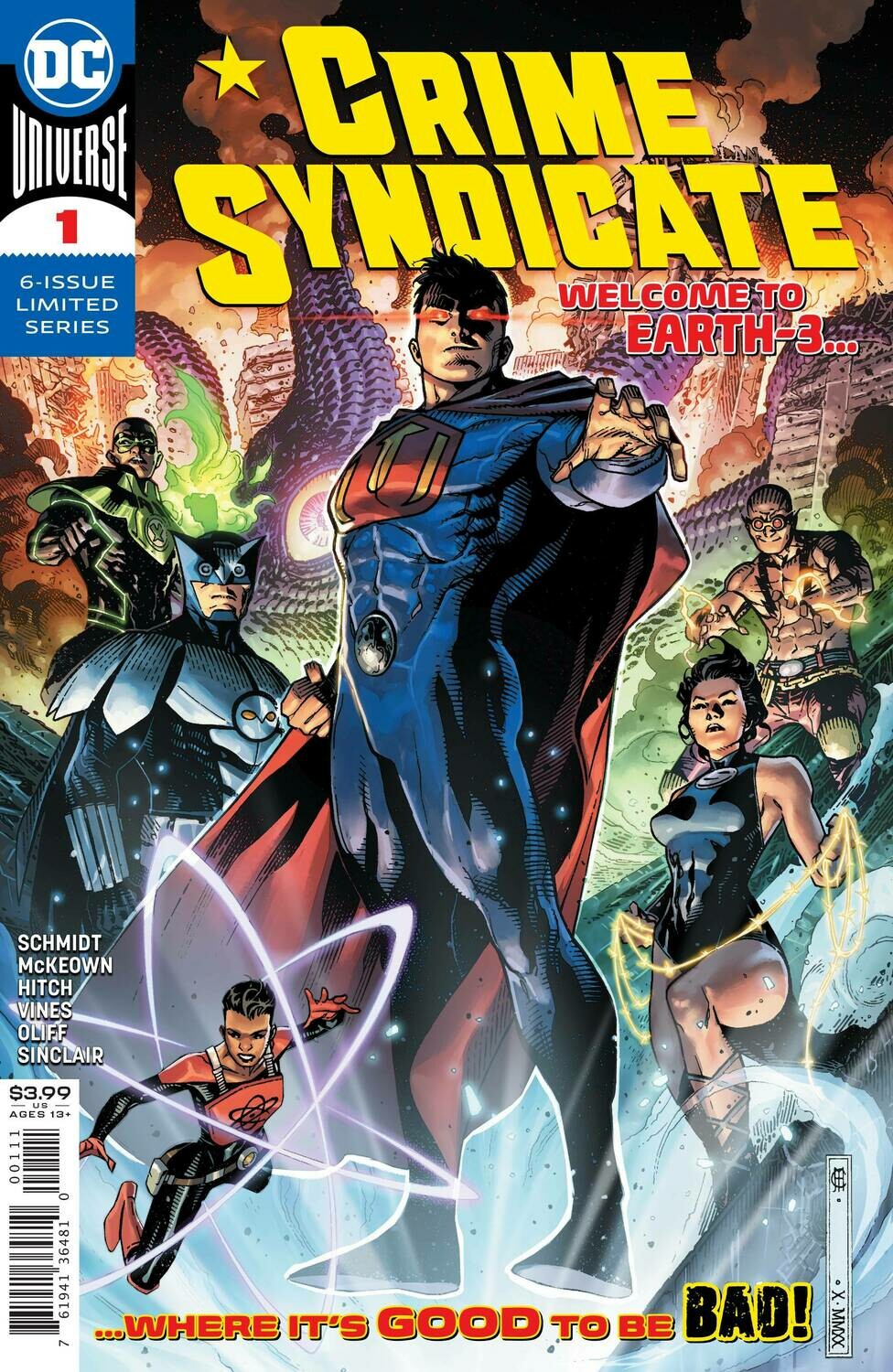 CRIME SYNDICATE #1 CVR A CHEUNG
DC COMICS
(10th March 2021)