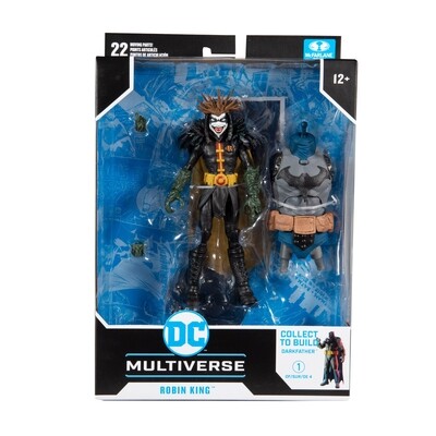 McFarlane Toys - DC Multiverse Collector Wave 4: DARK KNIGHTS: DEATH METAL KING ROBIN (DARK FATHER BAF)