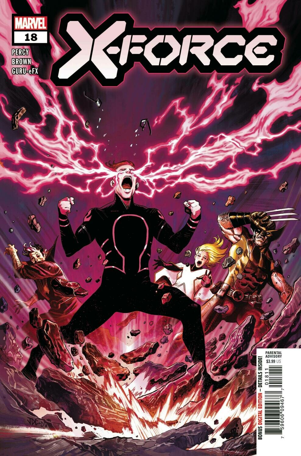 X-FORCE #18
MARVEL COMICS
(17th March 2021)