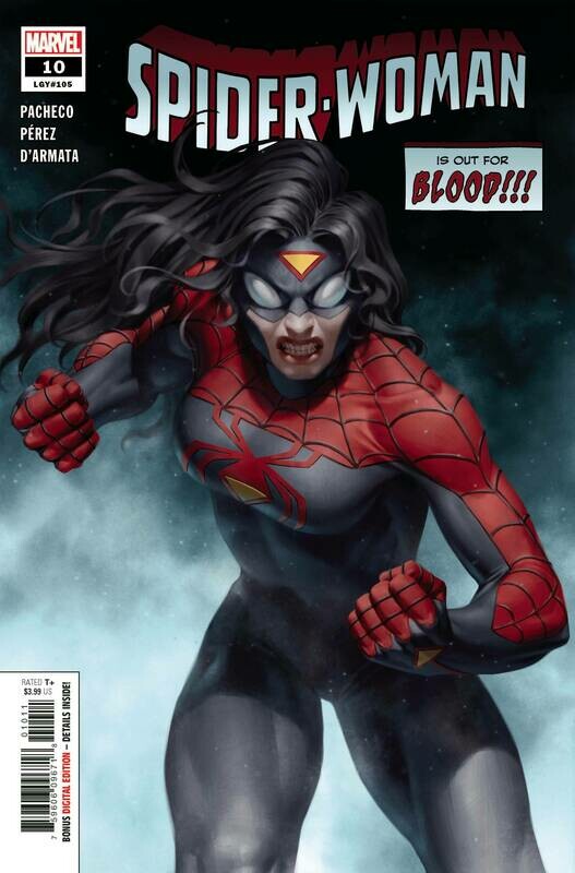 SPIDER-WOMAN #10
MARVEL COMICS
(17th March 2021)
