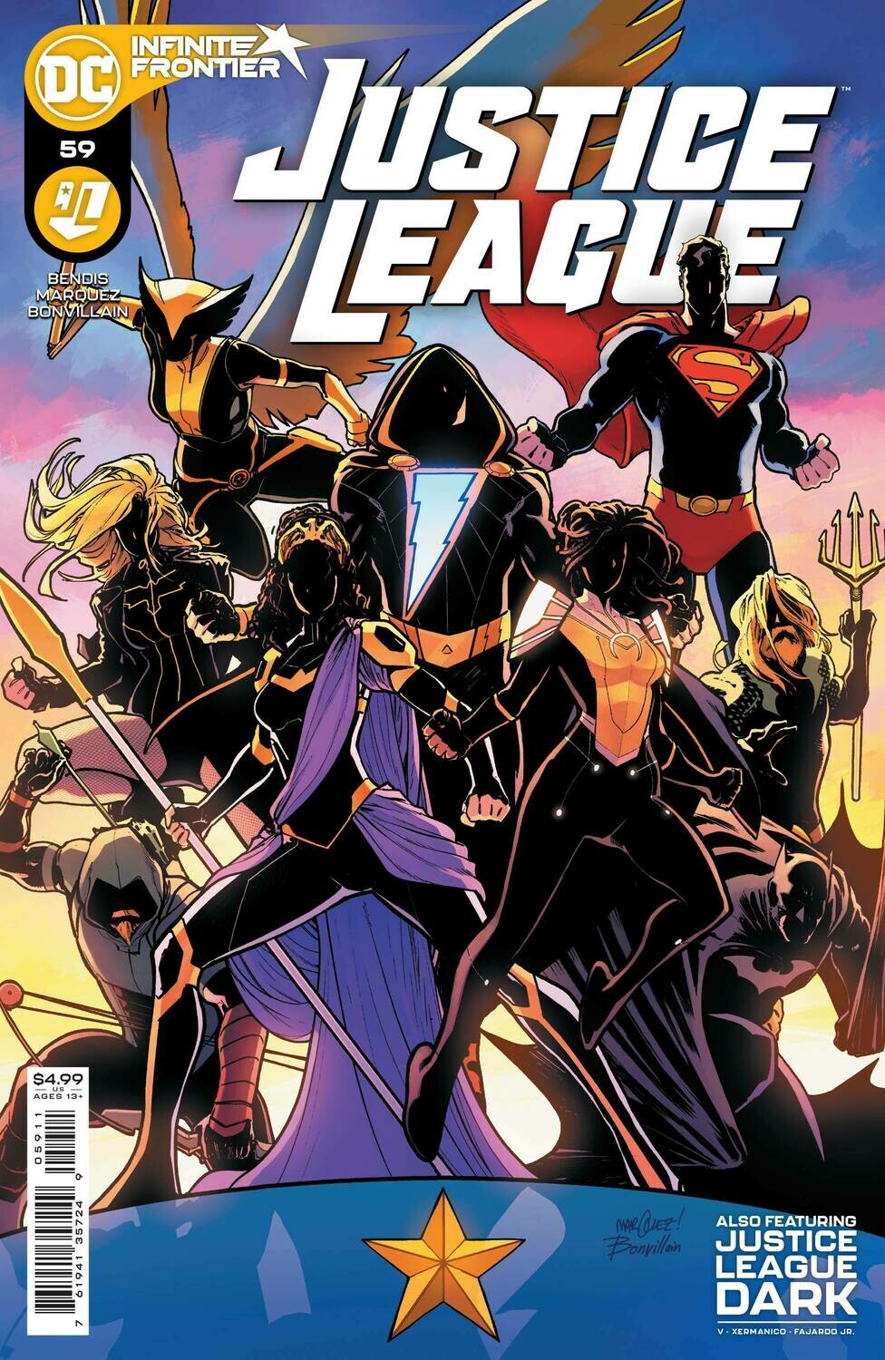 JUSTICE LEAGUE #59 CVR A MARQUEZ DC COMICS (17th March 2021)