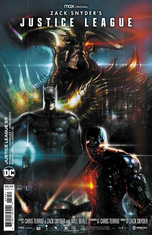 JUSTICE LEAGUE #59 CVR E SHARP SNYDER CUT CRDSTK V 
DC COMICS
(17th March 2021)
