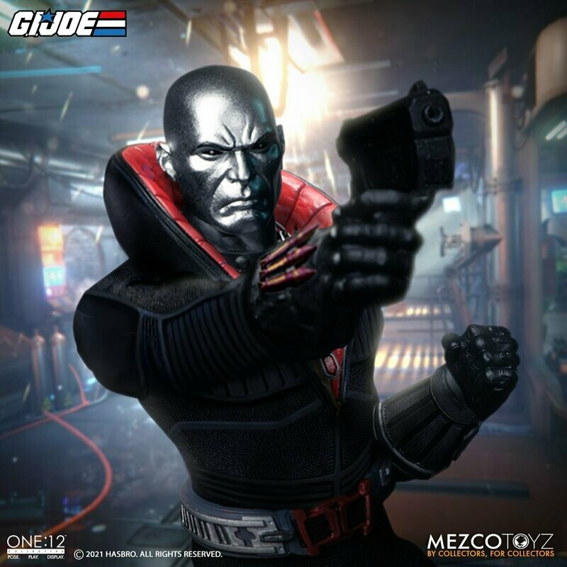MEZCO ONE:12 COLLECTIVE G.I. JOE DESTRO MEZCO ONE:12 COLLECTIVE G.I. JOE DESTRO