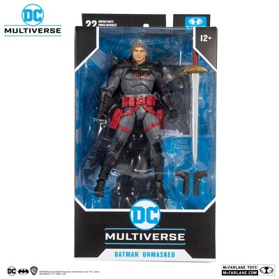 McFarlane Toys DC Multiverse Wave 5: THOMAS WAYNE (FLASHPOINT BATMAN) UNMASKED