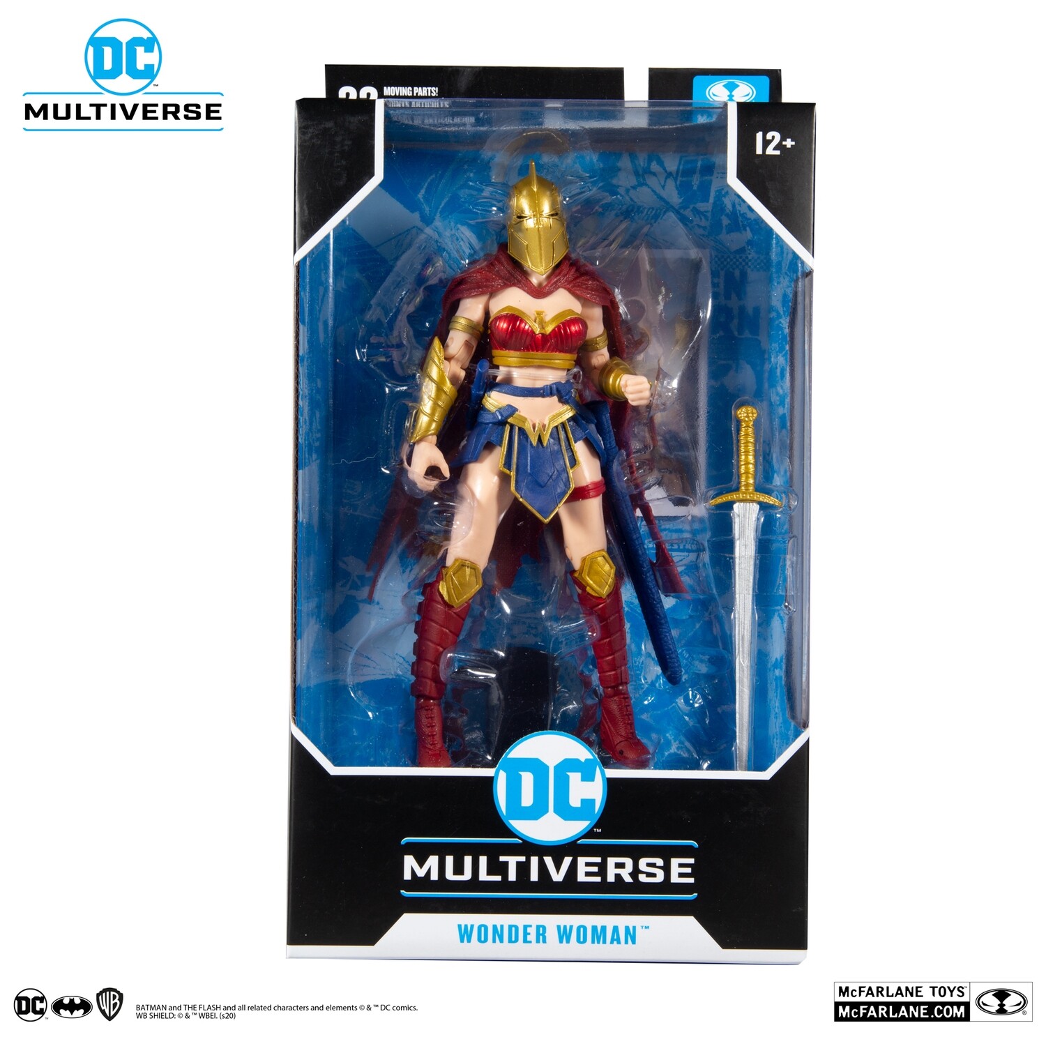 McFarlane Toys - DC Multiverse LAST KNIGHT ON EARTH WONDER WOMAN (HELMET OF FATE EXC)