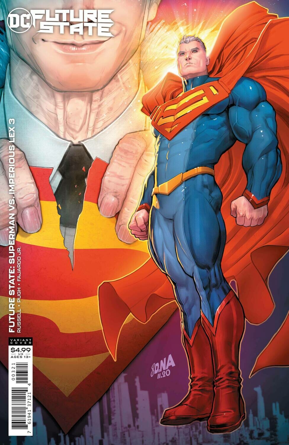 FUTURE STATE SUPERMAN VS IMPERIOUS LEX #3 CARDSTOCK VAR ED
DC COMICS
(31st March 2021)