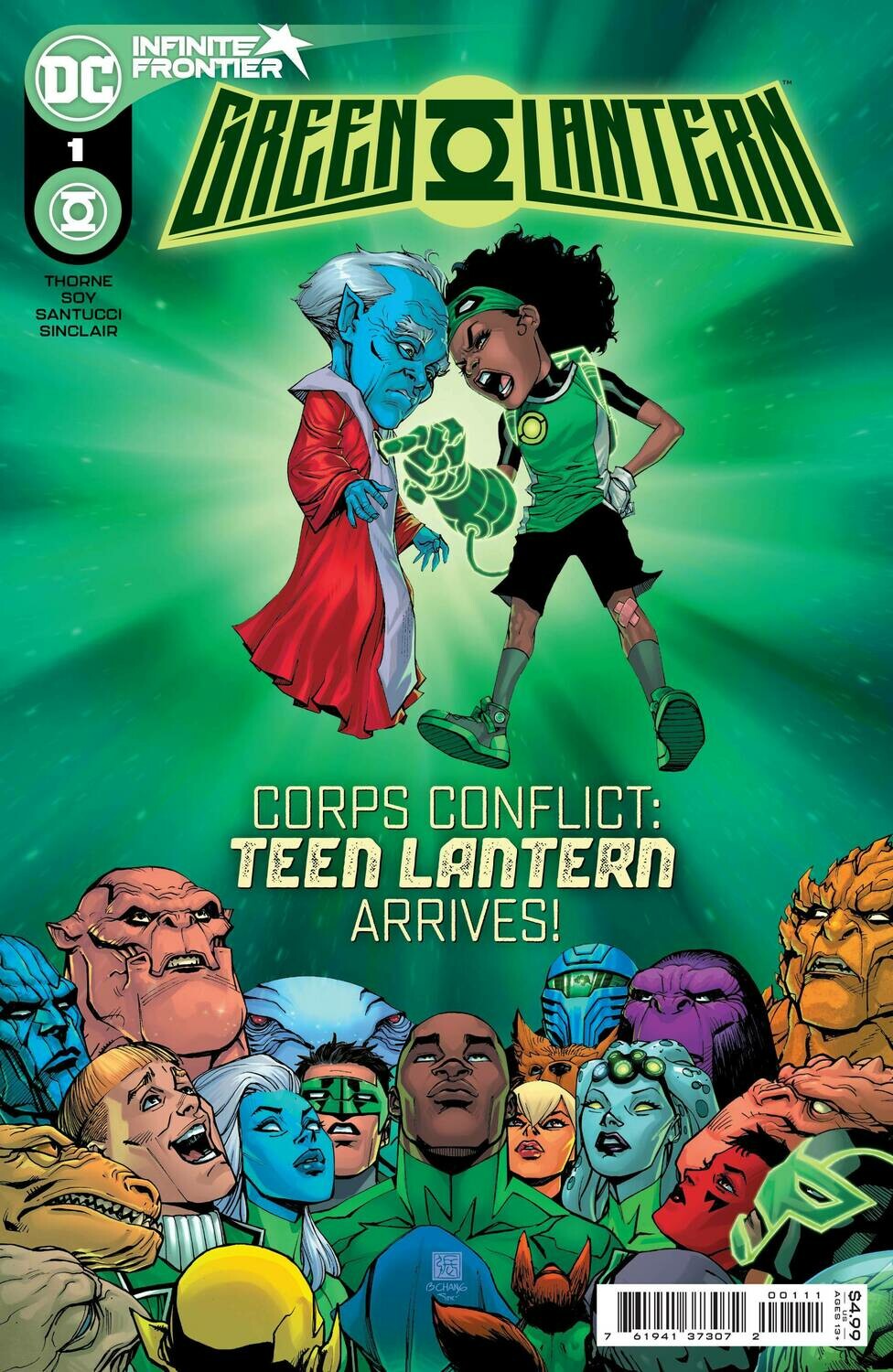 GREEN LANTERN #1 CVR A CHANG
DC COMICS
(7th April 2021)
