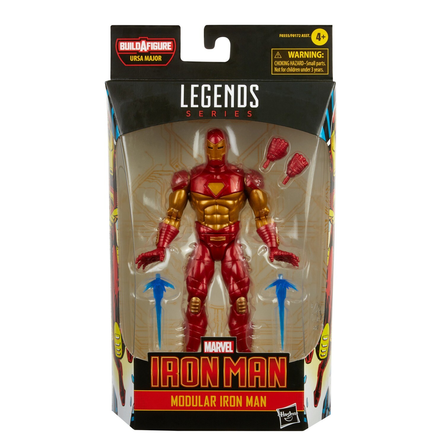 Marvel Legends COMICS WAVE 1: MODULAR IRON MAN (URSA MAJOR BAF)