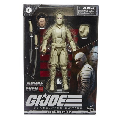 HASBRO GI JOE  CLASSIFIED SNAKE EYES MOVIE WAVE 1 STORM SHADOW FIGURE