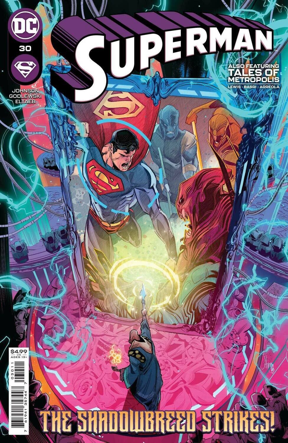SUPERMAN #30 CVR A TIMMS
DC COMICS
(14th April 2021)