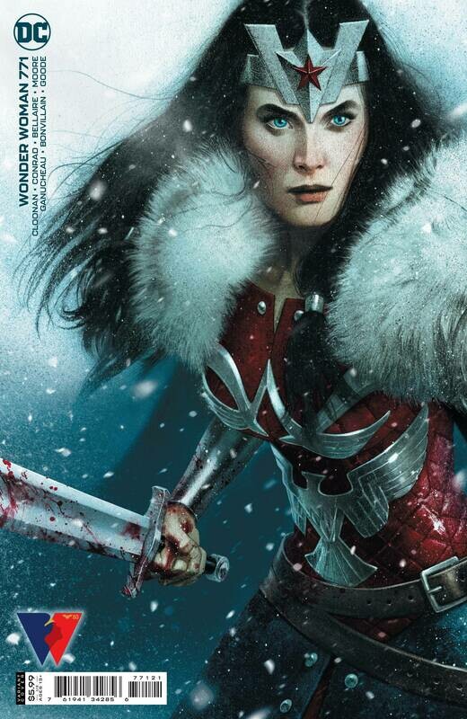 WONDER WOMAN #771 CVR B MIDDLETON CARDSTOCK VAR
DC COMICS
(14th April 2021)