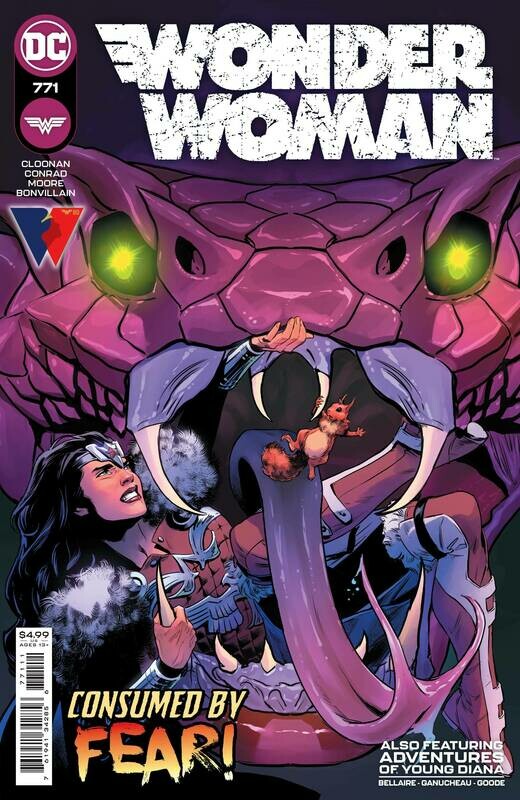 WONDER WOMAN #771 CVR A MOORE
DC COMICS
(14th April 2021)