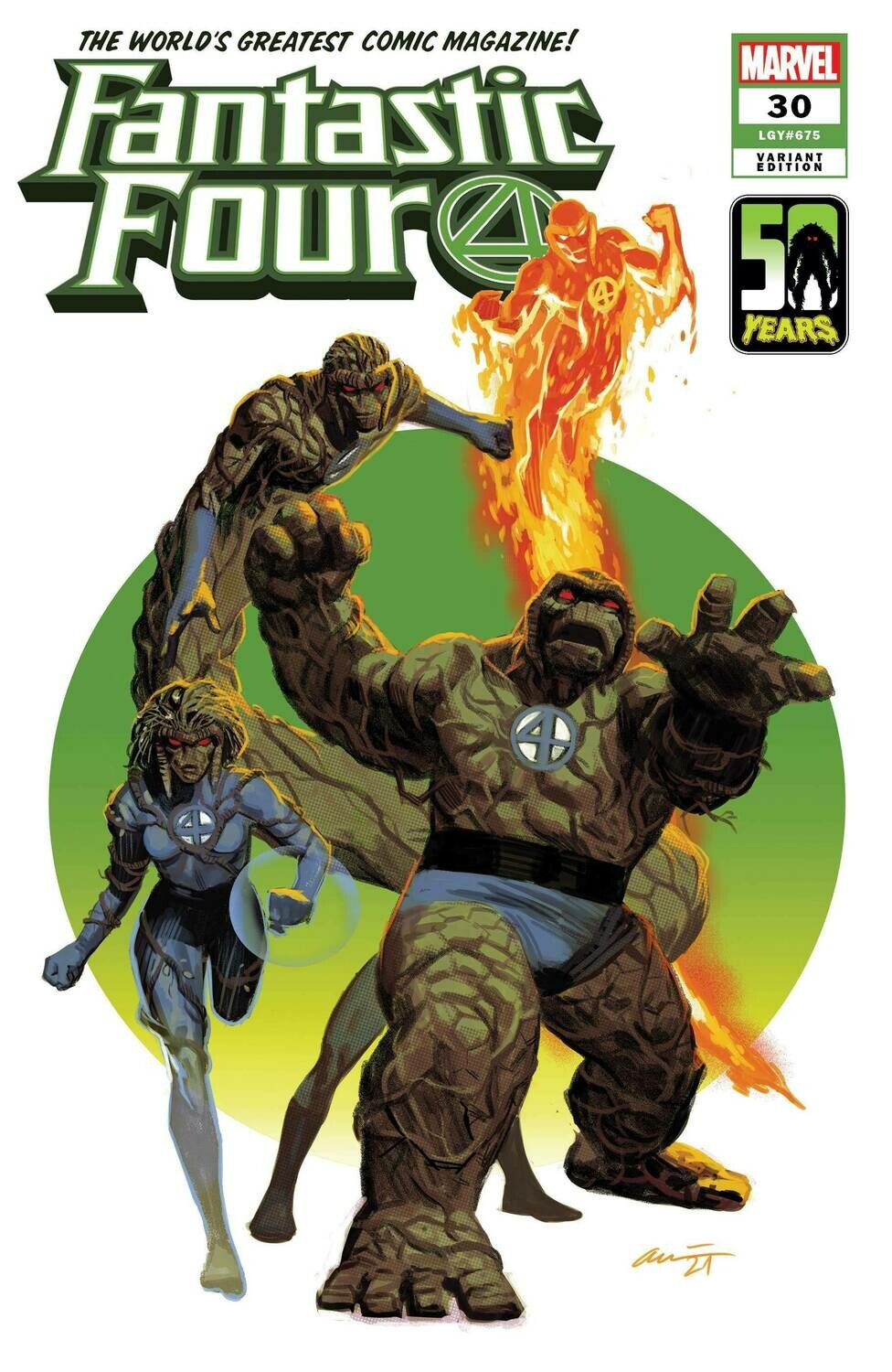 FANTASTIC FOUR #30 ACUNA THE THING-THING VAR KIB
MARVEL COMICS
(14th April 2021)