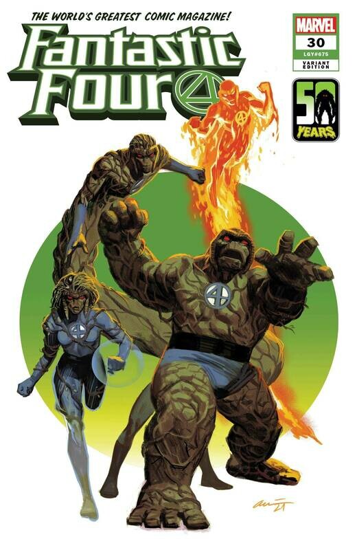 FANTASTIC FOUR #30 ACUNA THE THING-THING VAR KIB
MARVEL COMICS
(14th April 2021)