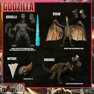 MEZCO 5 POINTS: Godzilla: Destroy all Monsters: Round One Box Set