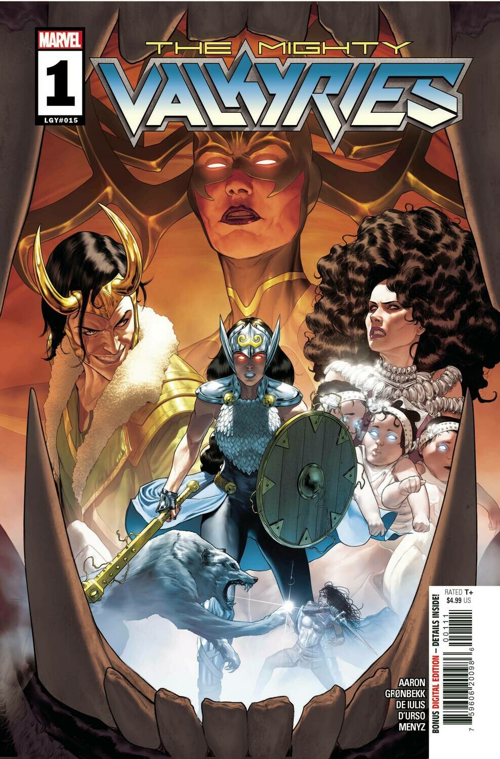 MIGHTY VALKYRIES #1 (OF 5)
MARVEL COMICS
(21st April 2021)
