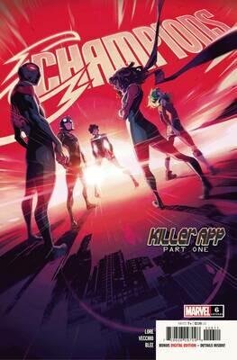 CHAMPIONS #6
MARVEL COMICS
(21st April 2021)