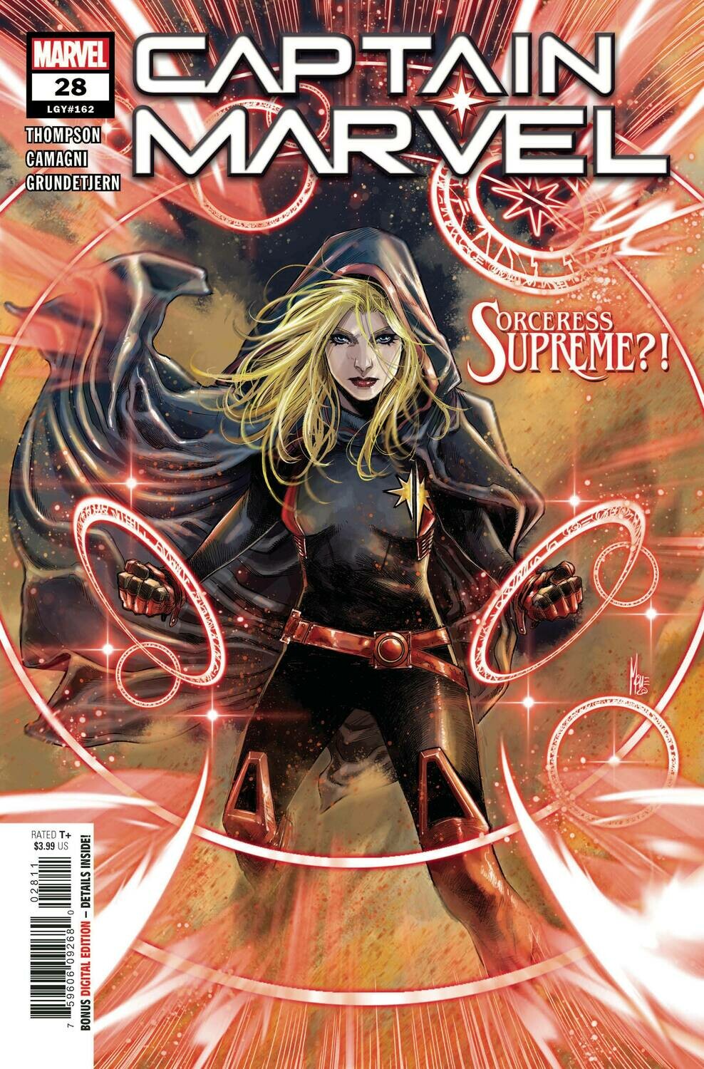 CAPTAIN MARVEL #28
MARVEL COMICS
(21st April 2021)