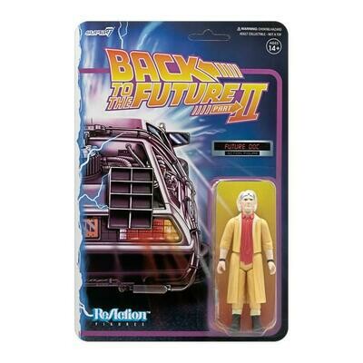 Super7 - BACK TO THE FUTURE PART II ReAction Figure - ReAction DOC BROWN (FUTURE)