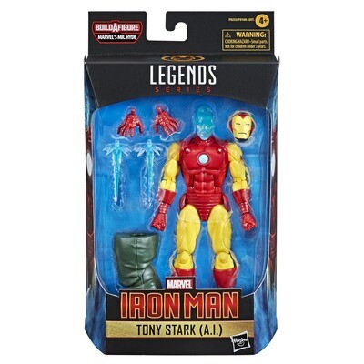 Marvel Legends 6" Shang-Chi Wave - Tony Stark (A.I.) (Mr. Hyde BAF)