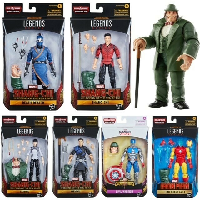 Marvel Legends 6" Shang Chi Wave Set of 6 (Mr. Hyde BAF)