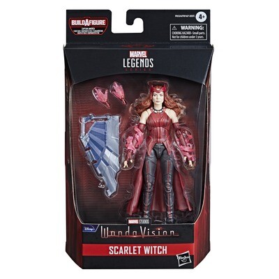 Marvel Legends 6" Disney Plus Wave Scarlet Witch (Wanda) (FLIGHT GEAR BAF) *IMPORT PRICED*