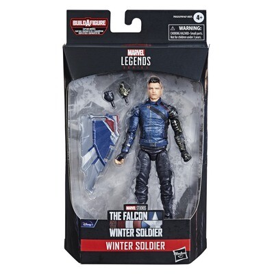 Marvel Legends 6" Disney Plus Wave: Winter Soldier (Bucky) (FLIGHT GEAR BAF)