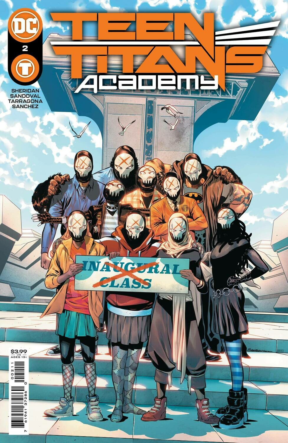 TEEN TITANS ACADEMY #2 CVR A SANDOVAL
DC COMICS
(28th April 2021)