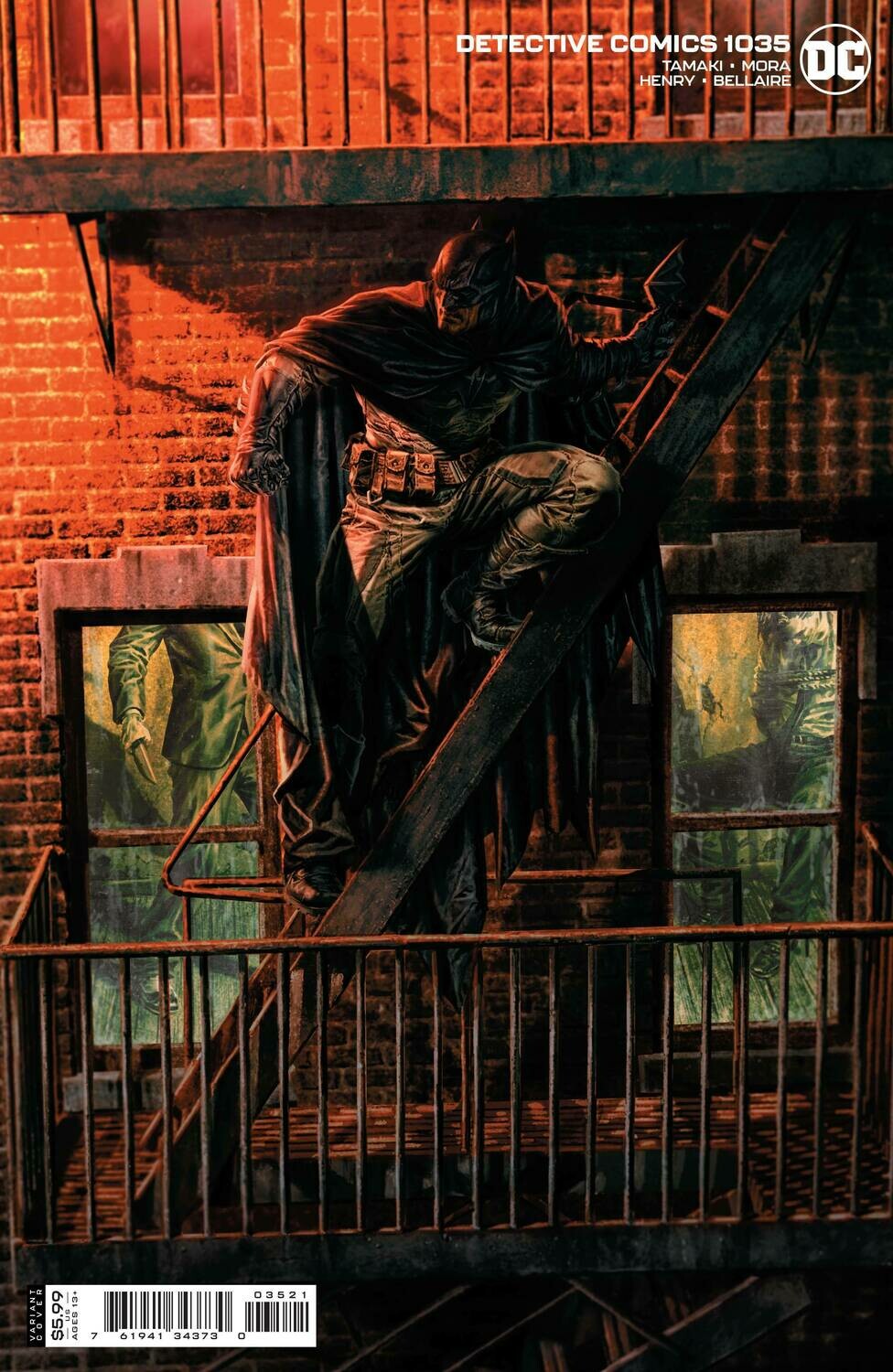 DETECTIVE COMICS #1035 CVR B BERMEJO CARDSTOCK VAR
DC COMICS
(28th April 2021)