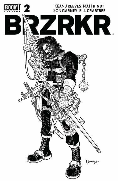 BRZRKR (BERZERKER) #2 CVR A GRAMPA 1:20 SECRET B&W COVER
BOOM! STUDIOS COMICS
(28th April 2021)