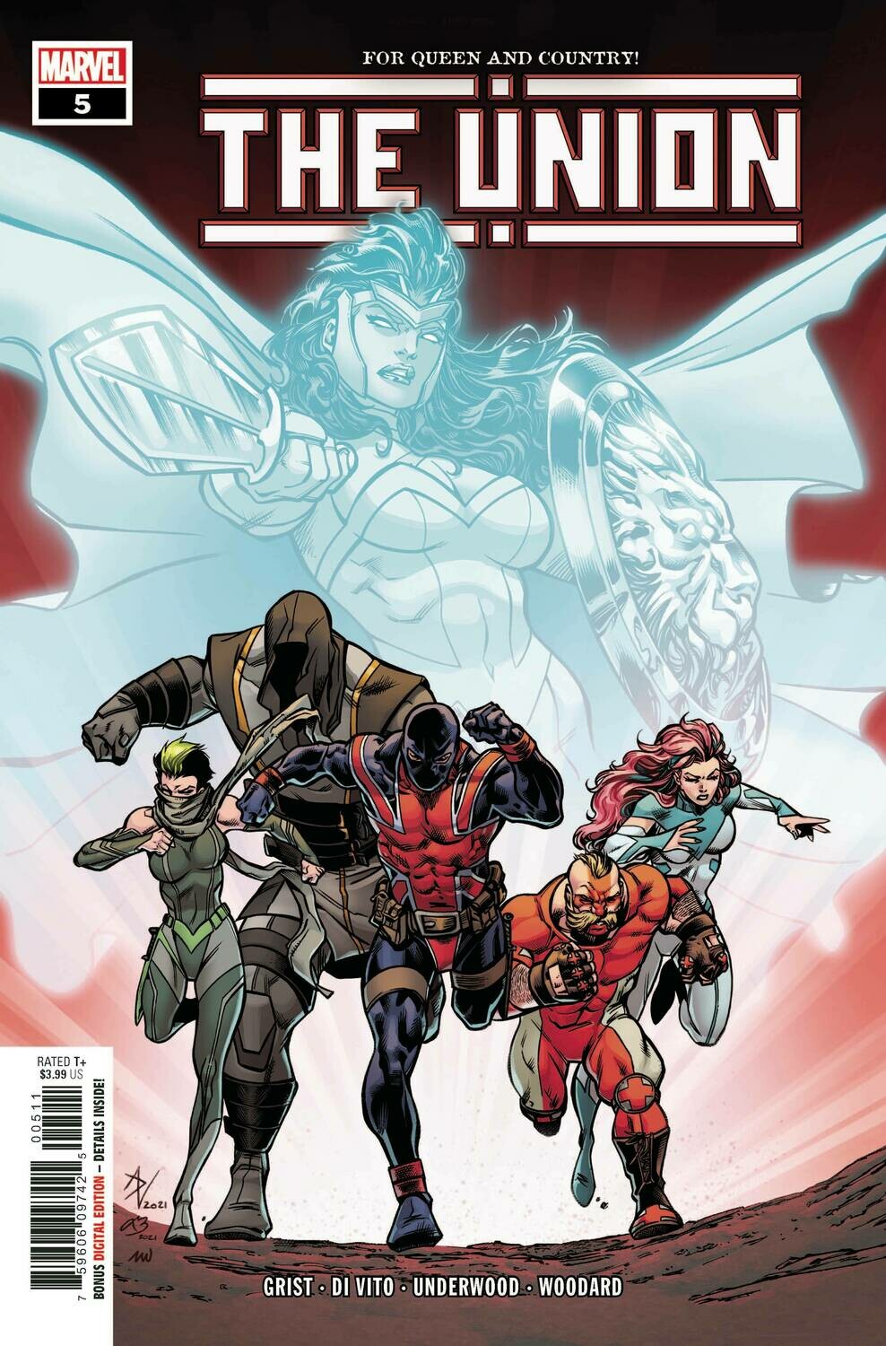 THE UNION #5 (OF 5)
MARVEL COMICS
(5th May 2021)