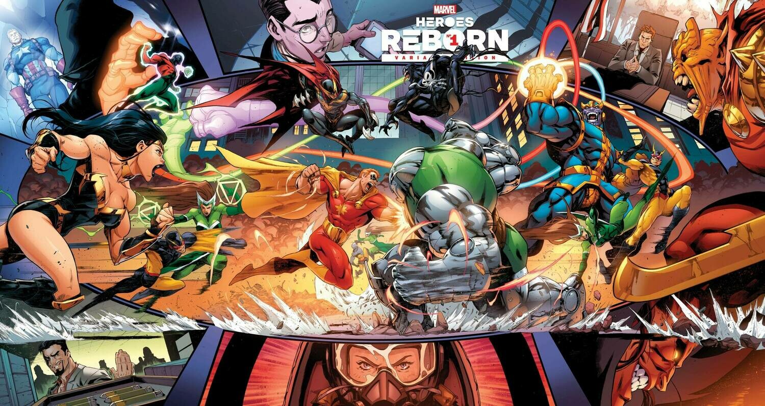 HEROES REBORN #1 (OF 7) COELLO GATEFOLD VAR
MARVEL COMICS
(5th May 2021)