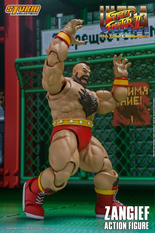 STORM COLLECTIBLES ULTRA STREET FIGHTER II ZANGIEF FINAL CHALLENGER EDITION