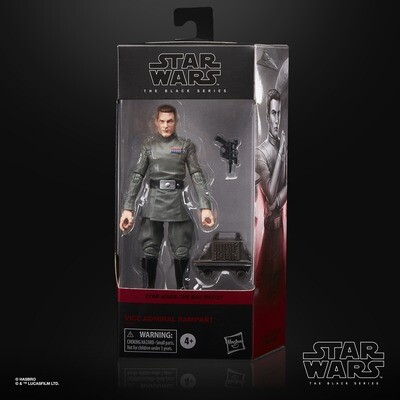 Star Wars Black Series 6" Star Wars: The Bad Batch -  Vice Admiral Rampart
