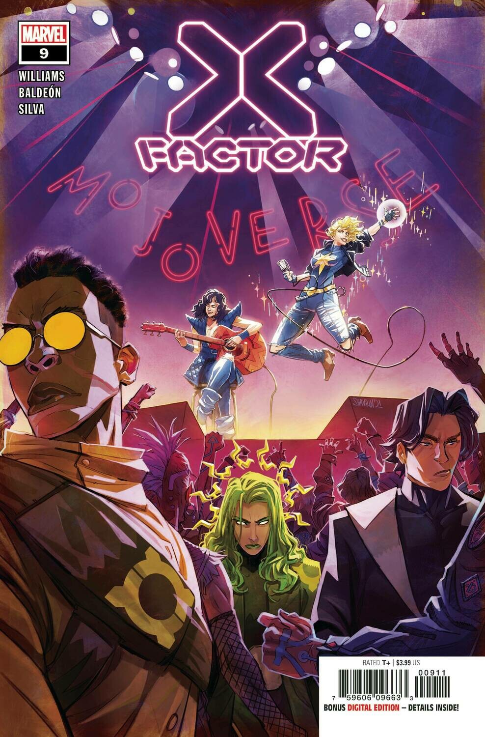X-FACTOR #9
MARVEL COMICS
(12th May 2021)