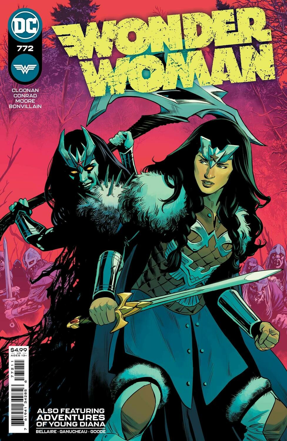 WONDER WOMAN #772 CVR A MOORE
DC COMICS
(12th May 2021)