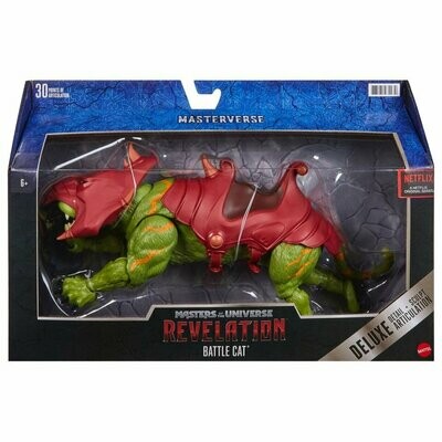 Masters of the Universe REVELATION DELUXE BATTLE-CAT Action Figure (MASTERVERSE)