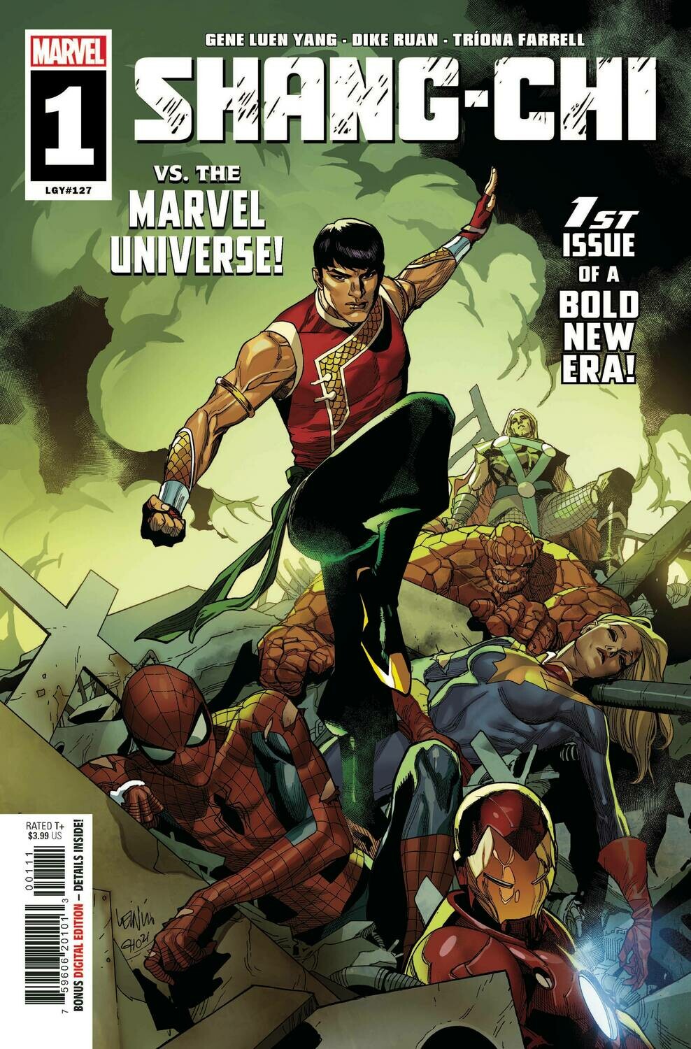 SHANG-CHI #1
MARVEL COMICS
(19th May 2021)