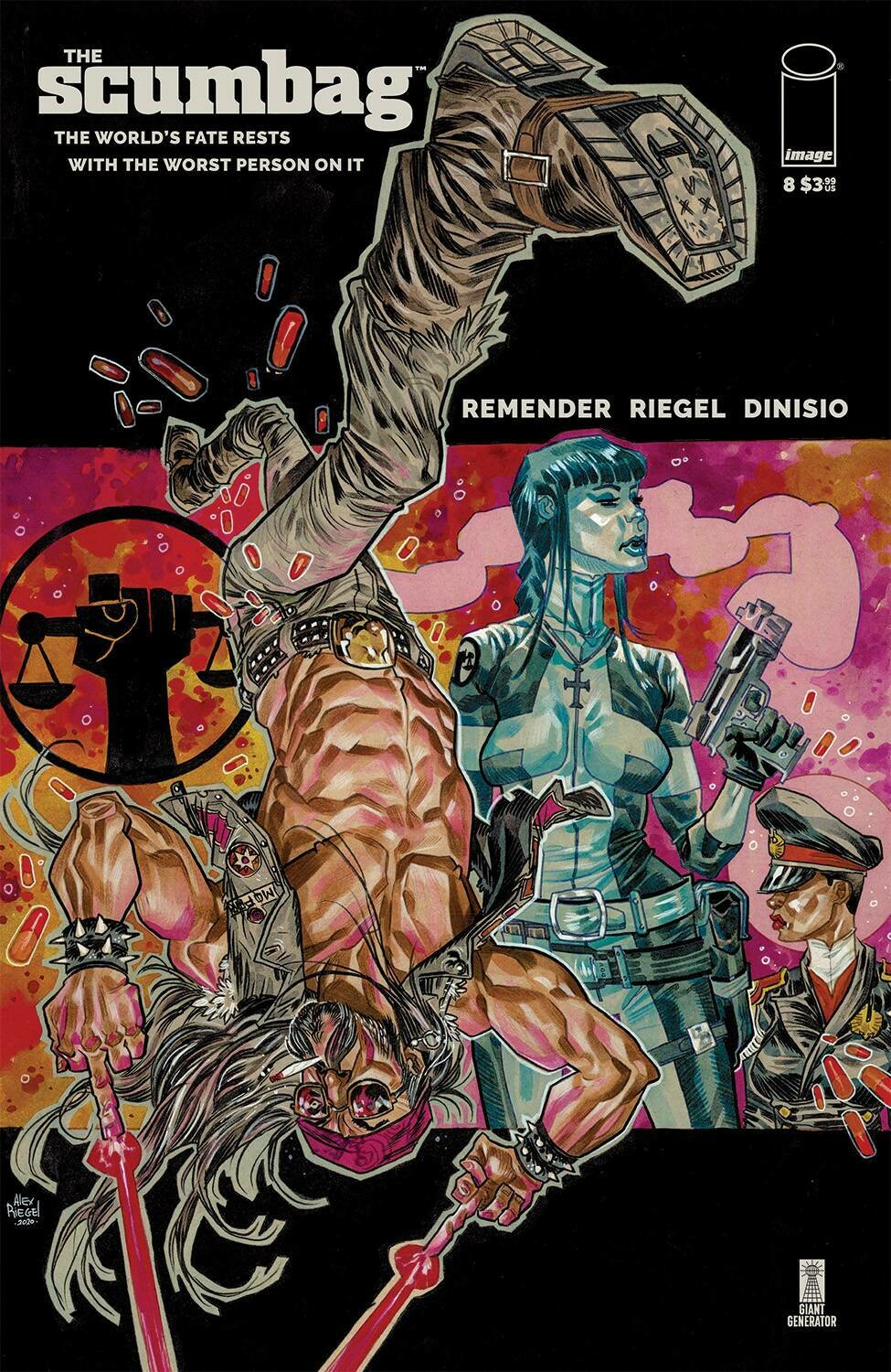 SCUMBAG #8 CVR A RIEGEL & DINISIO (MR)
IMAGE COMICS
(19th May 2021)