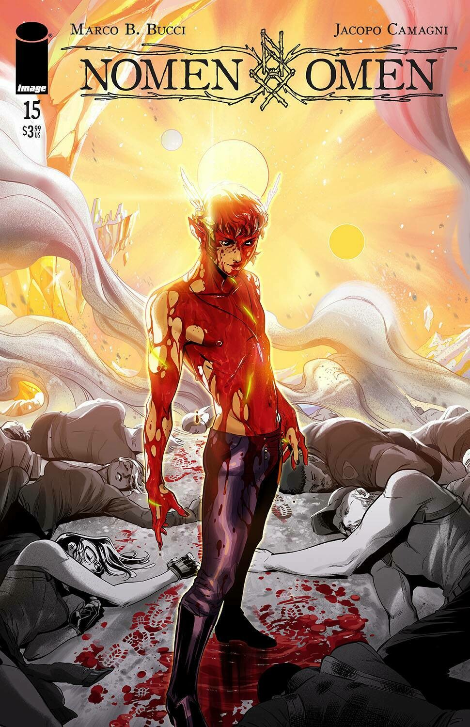 NOMEN OMEN #15 (OF 15) CVR A CAMAGNI (MR)
IMAGE COMICS
(19th May 2021)