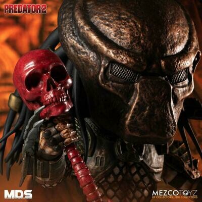 MEZCO MDS Predator 2 Mezco Designer Series Deluxe City Hunter Predator
