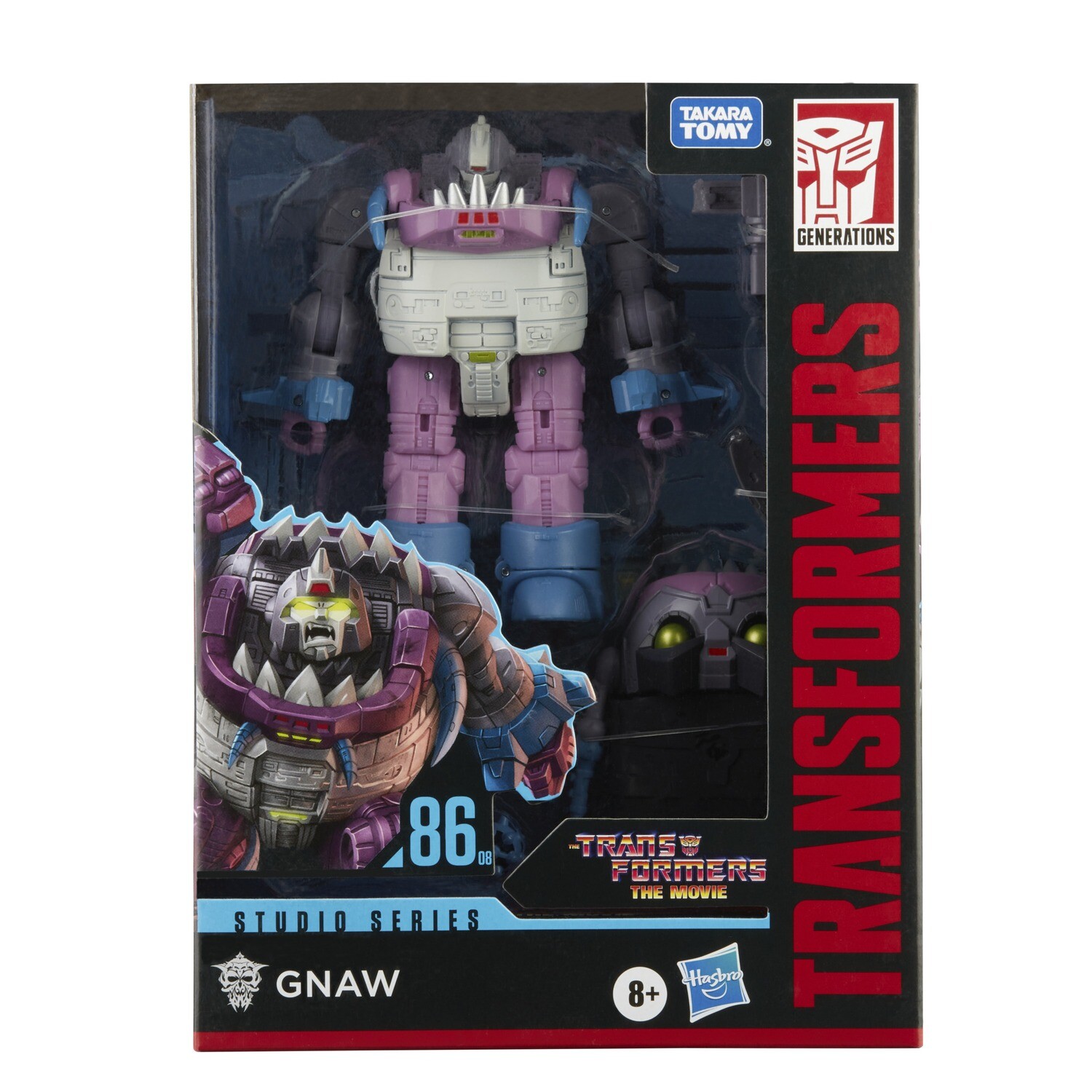 Transformers Studio Series 8608 Deluxe Class The Transformers The Movie Gnaw