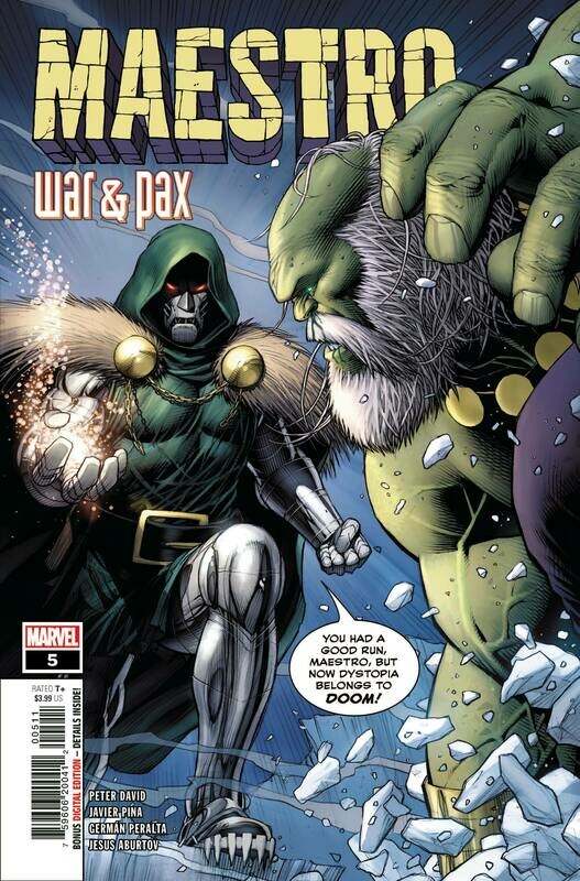 MAESTRO WAR AND PAX #5 (OF 5)
MARVEL COMICS
(26th May 2021)